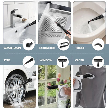 Steamora™ High-Pressure Multi-Surface Steam Cleaner Pro