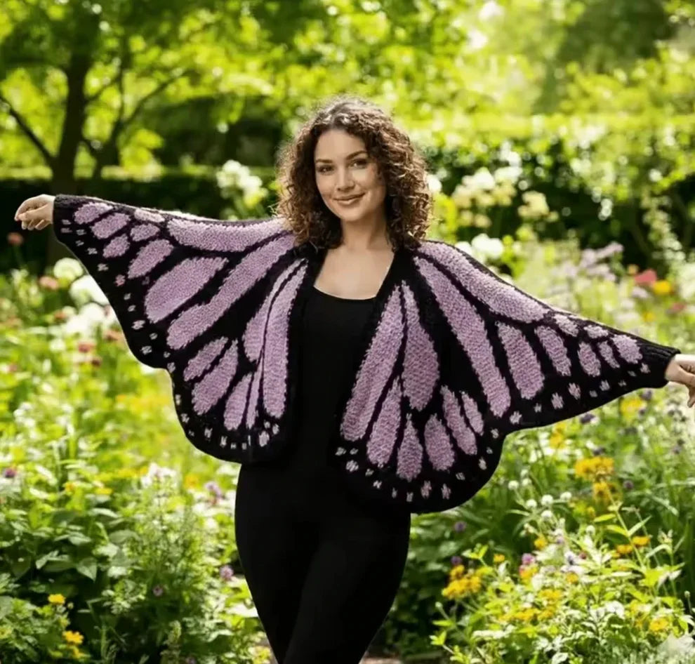 Handmade Butterfly Cardigans