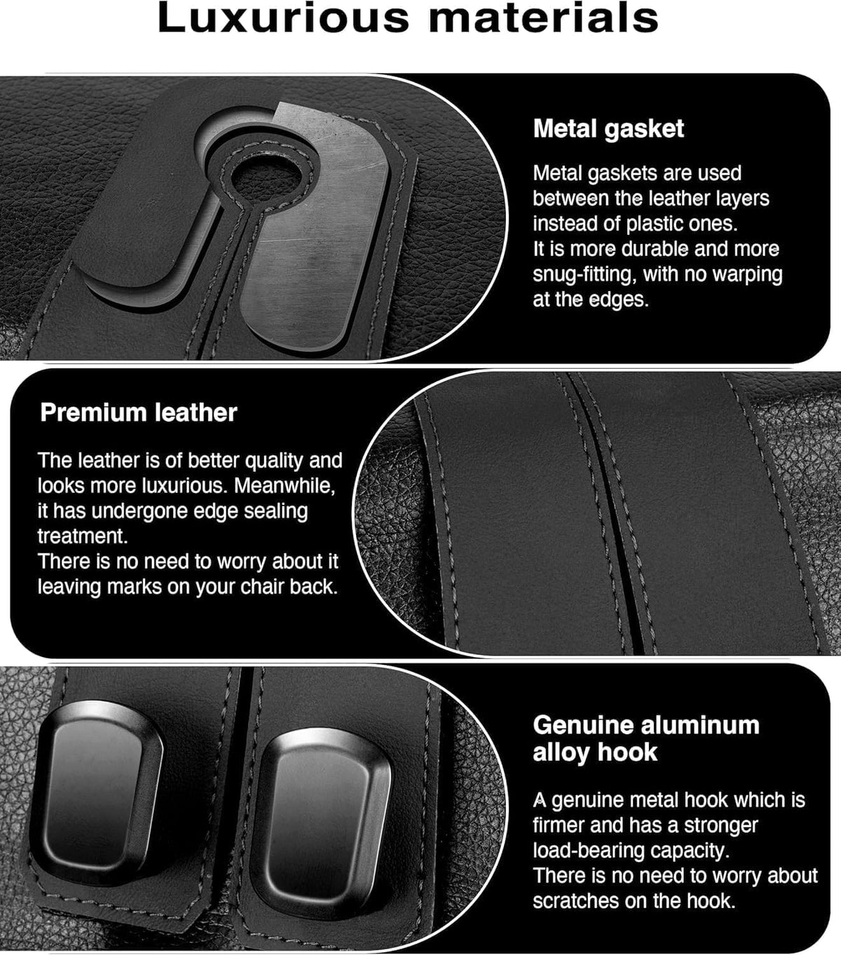 Seat Back Organizer Hook (2 Pcs)