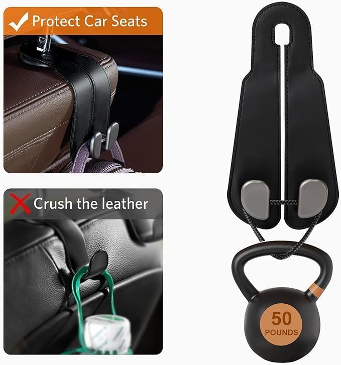 Seat Back Organizer Hook (2 Pcs)
