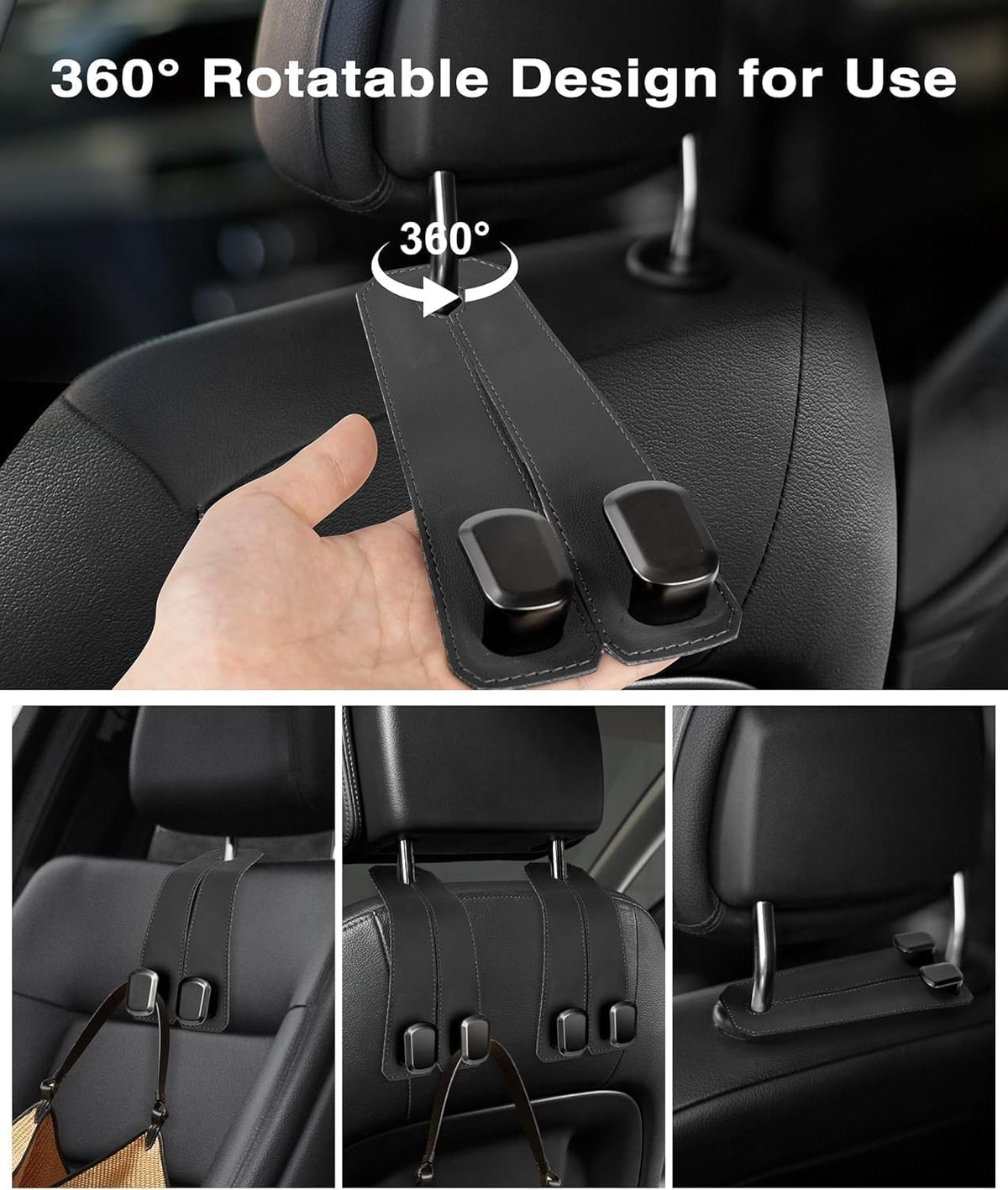 Seat Back Organizer Hook (2 Pcs)