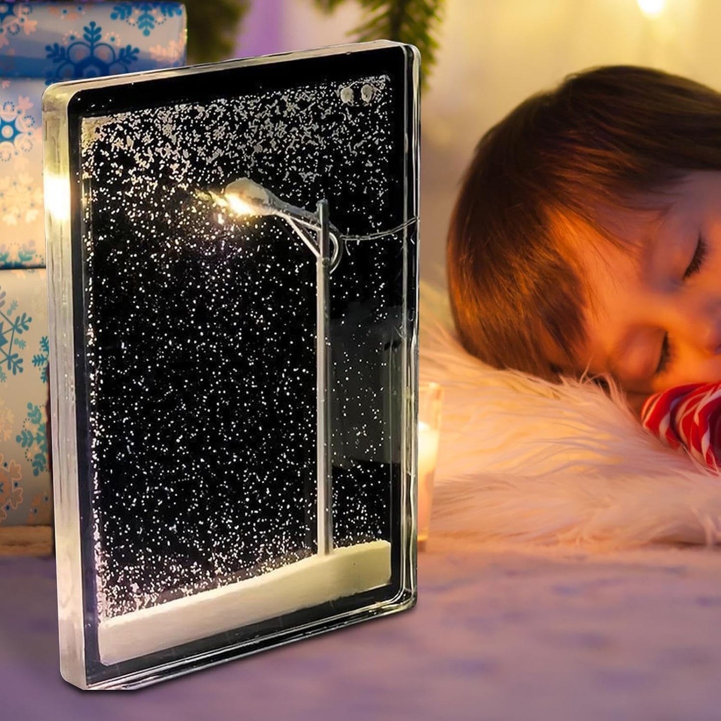 The Magic Snow Lamp