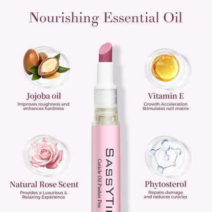 Cuticle Oil Pen and Pusher (2PCS)