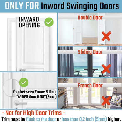 Home Security Door Reinforcement Lock