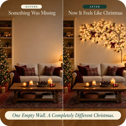 Christmas Willow Branch Lights