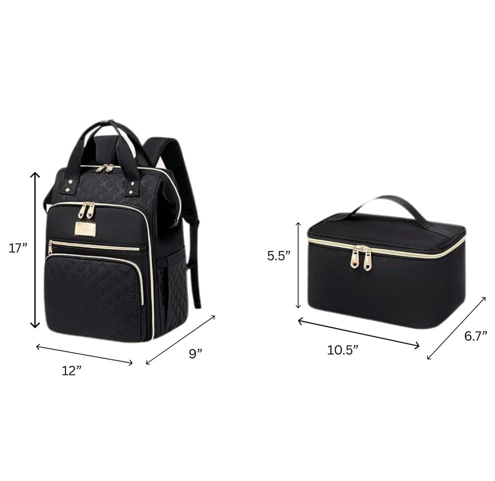 Quilted Lunch Backpack