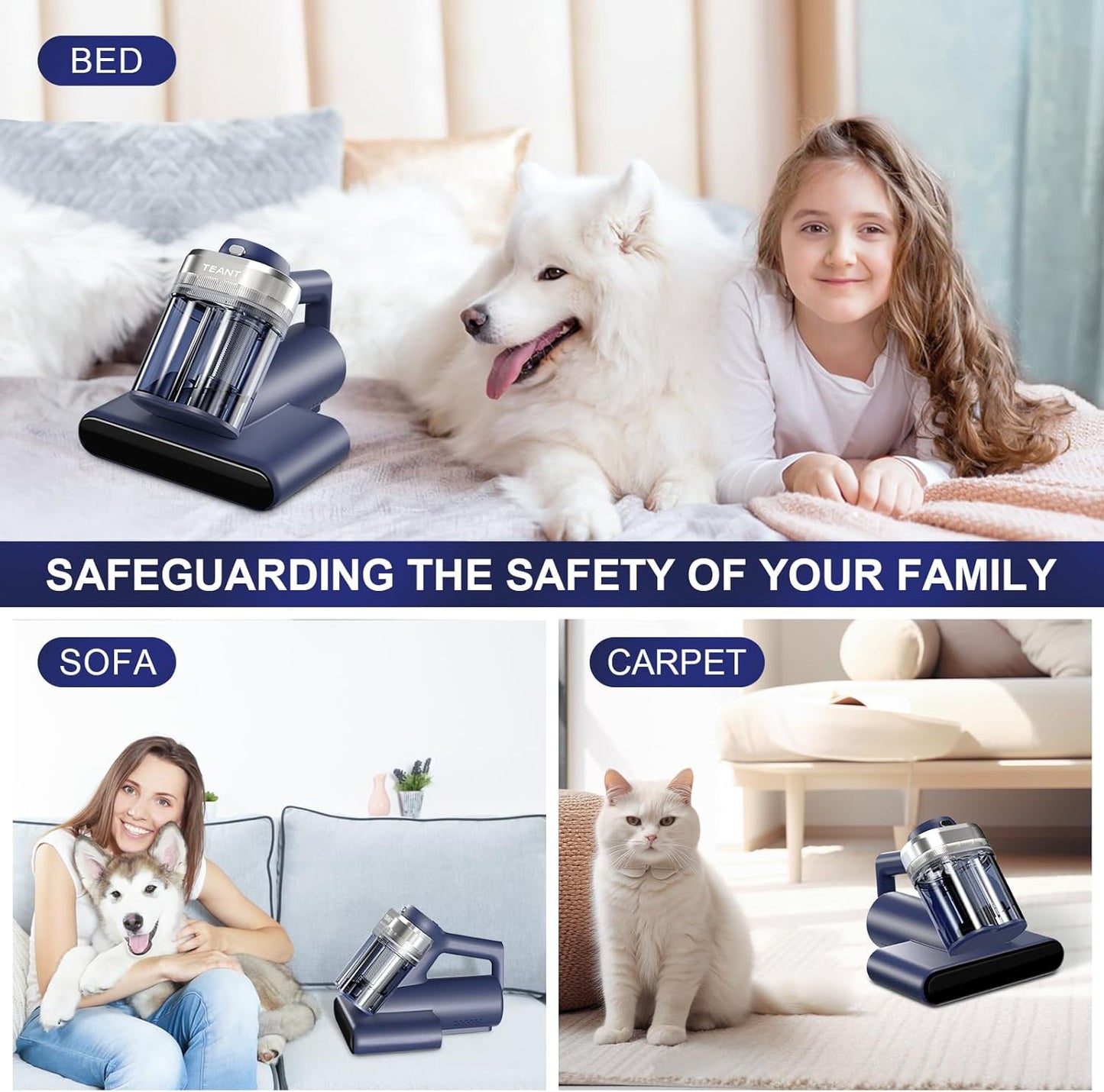 TEANT MATTRESS VACUUM CLEANER