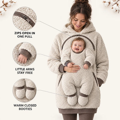 CozyNest Mom & Baby Hoodie