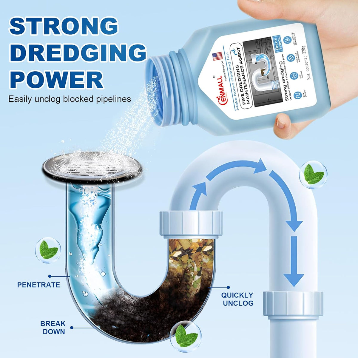 One Shot Drain Cleaner