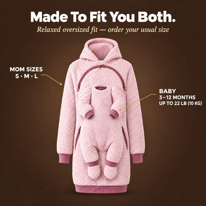 CozyNest Mom & Baby Hoodie