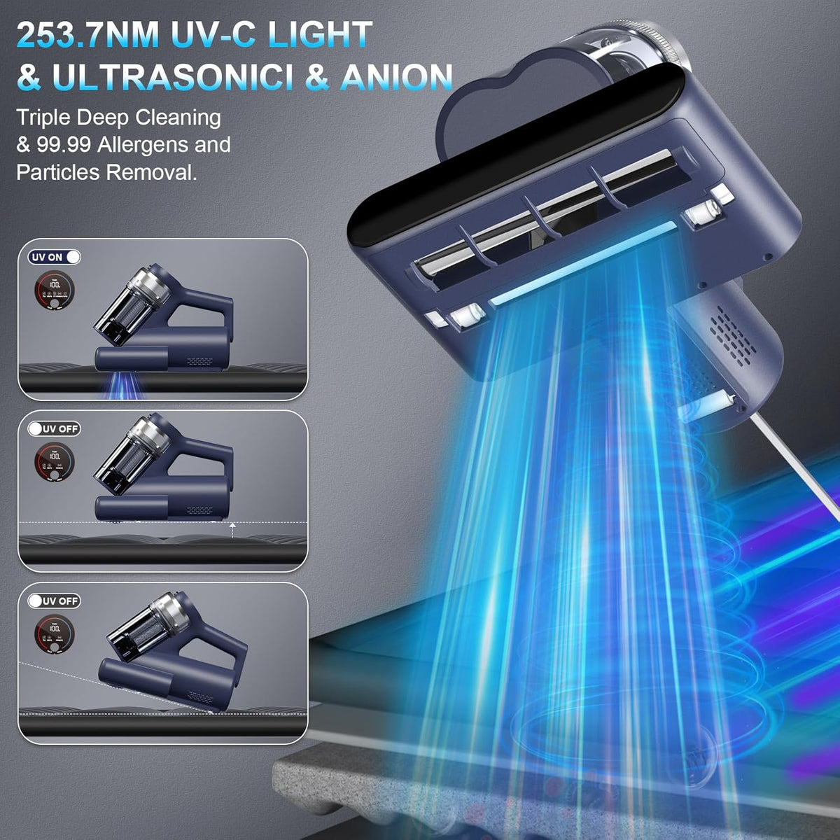 TEANT MATTRESS VACUUM CLEANER
