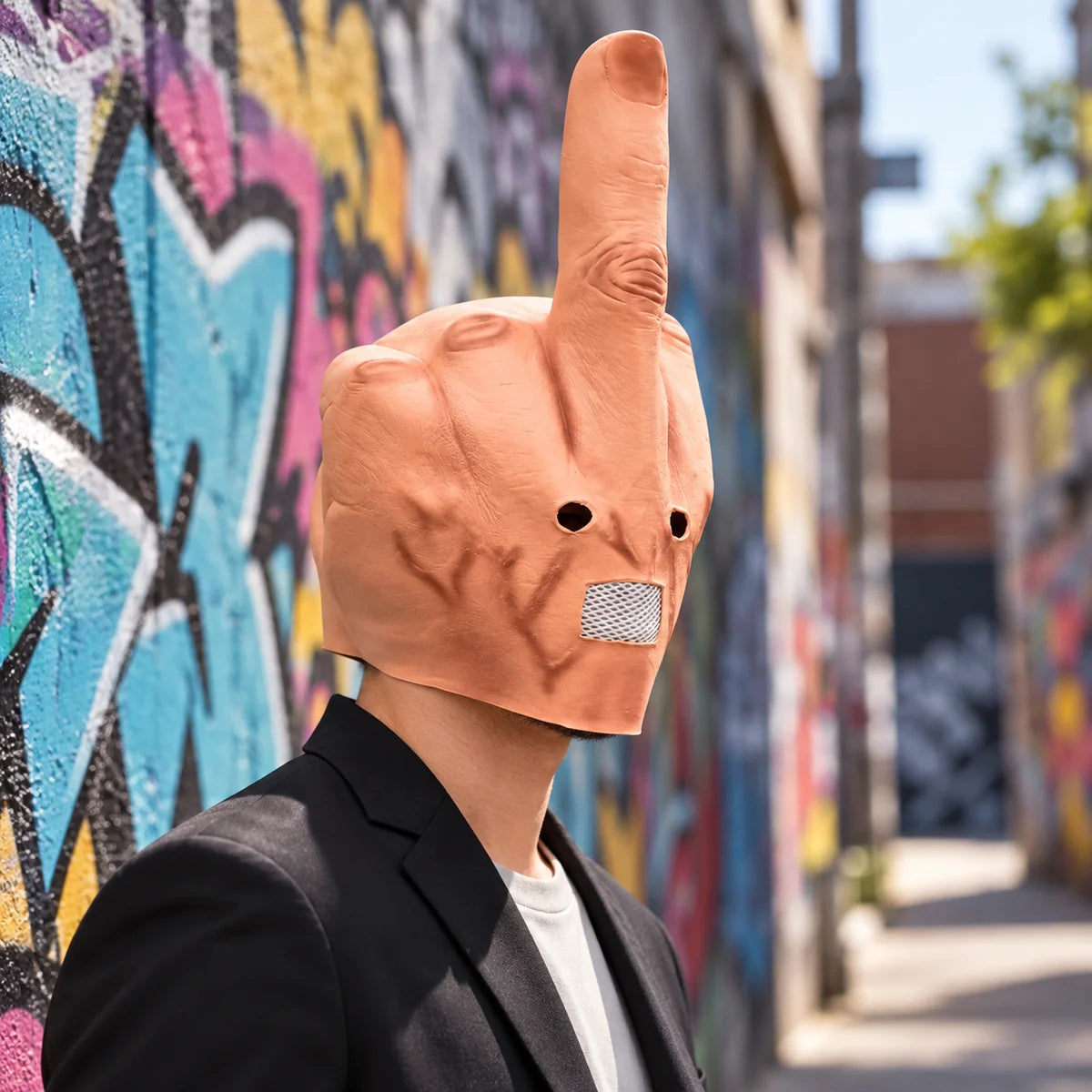 Middle Finger Mask