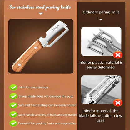 Premium Stainless Steel Vegetable Peeler Pro