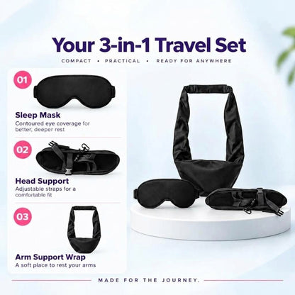 3-in-1 Travel Comfort Sleep Set